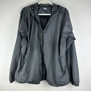 Nike Men’s Unisex Windbreaker Running Jacket Plus Size 2X Vented Zip Up Coat